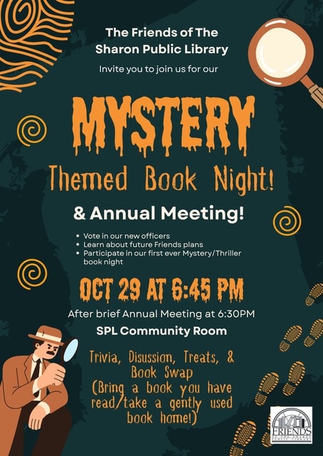 mystery themed book night and annual meeting flyer 10.9.2026 (1)